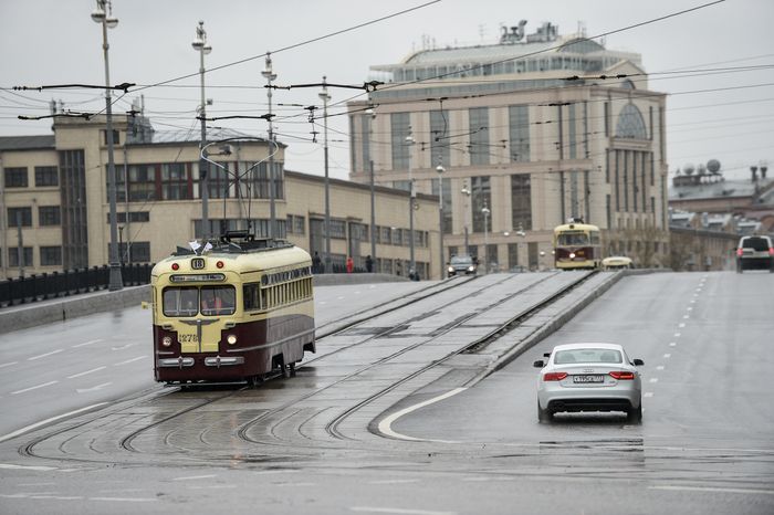 Праздник трамвая в Москве