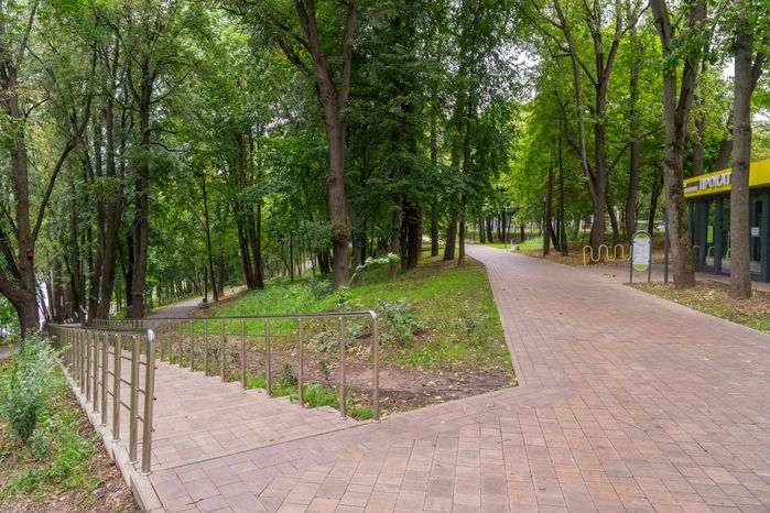 Лето в парке культуры и отдыха имени Виктора Талалихина в Подольске