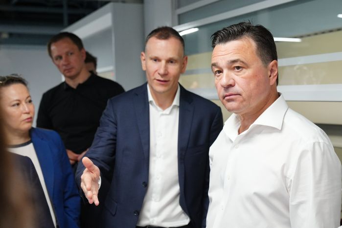Губернатору представили проект развития R&D-Центра фармкомпании «Биннофарм Групп» в Красногорске