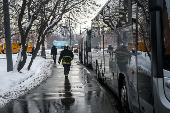 Тушинский тоннель затопило в Москве