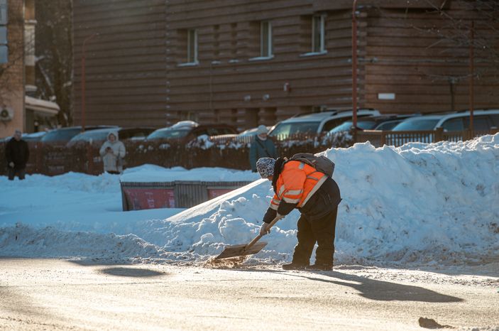 Зима в Москве