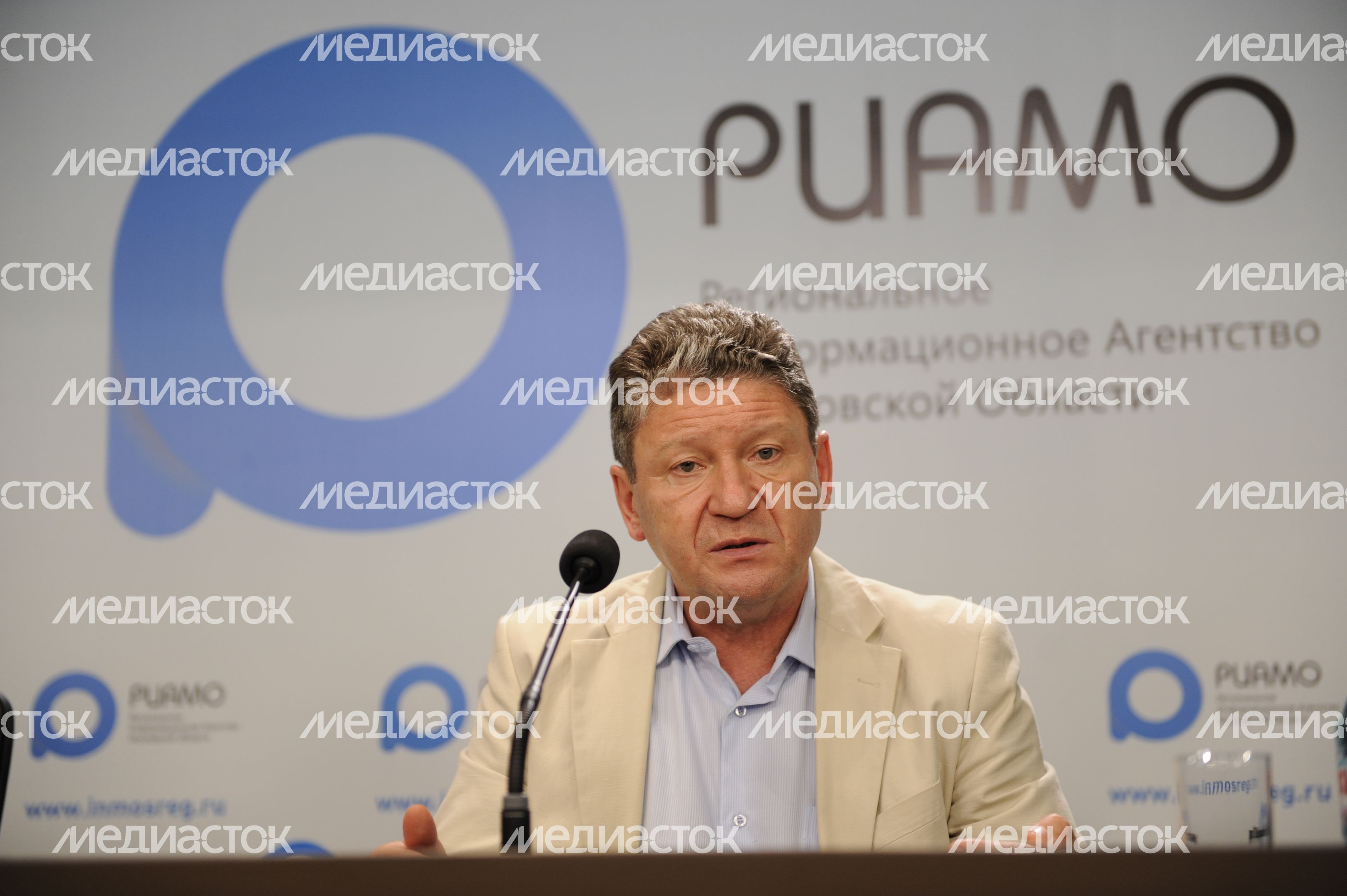 Пресс-конференция Ирека Вильданова в РИАМО