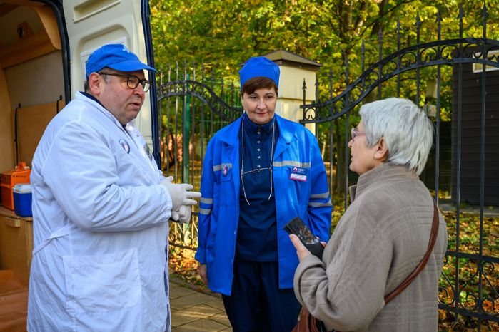 Выездная вакцинация животных в балашихинском парке "Пехорка"