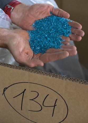 Сбор пластика для переработки на заводе «Буматика»