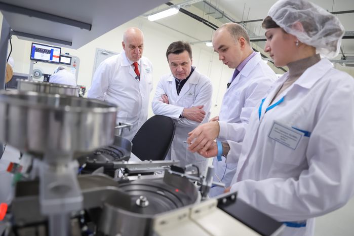 Андрей Воробьев запустил производство высокотехнологичной продукции в Подмосковье