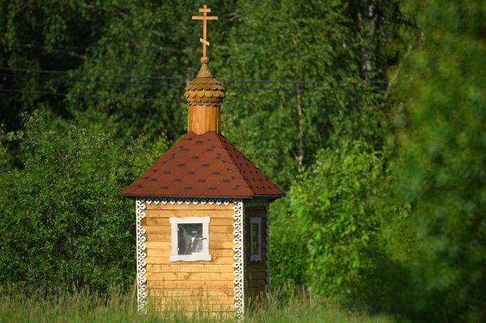 Строительство Храма Покрова Пресвятой Богородицы в деревне Рузино