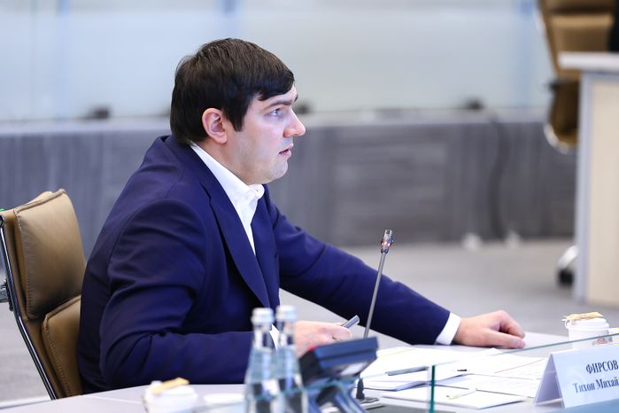 Тихон Фирсов на еженедельном совещании в Доме правительства Московской области