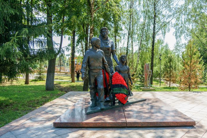Аллея Славы в городе Видное Ленинского округа