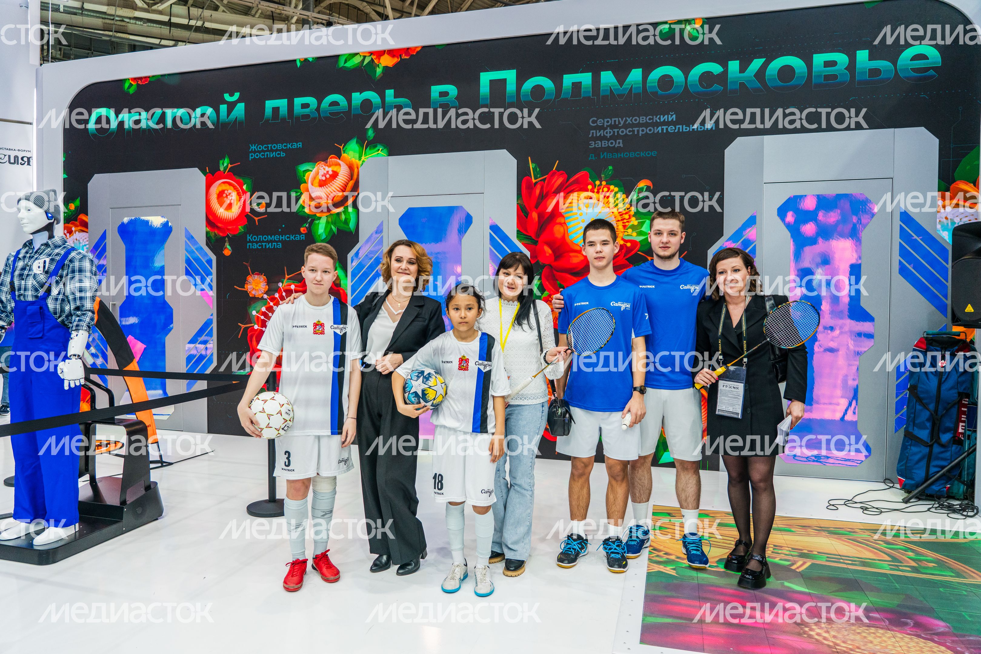 День спорта на стенде Подмосковья выставки-форума «Россия» на ВДНХ