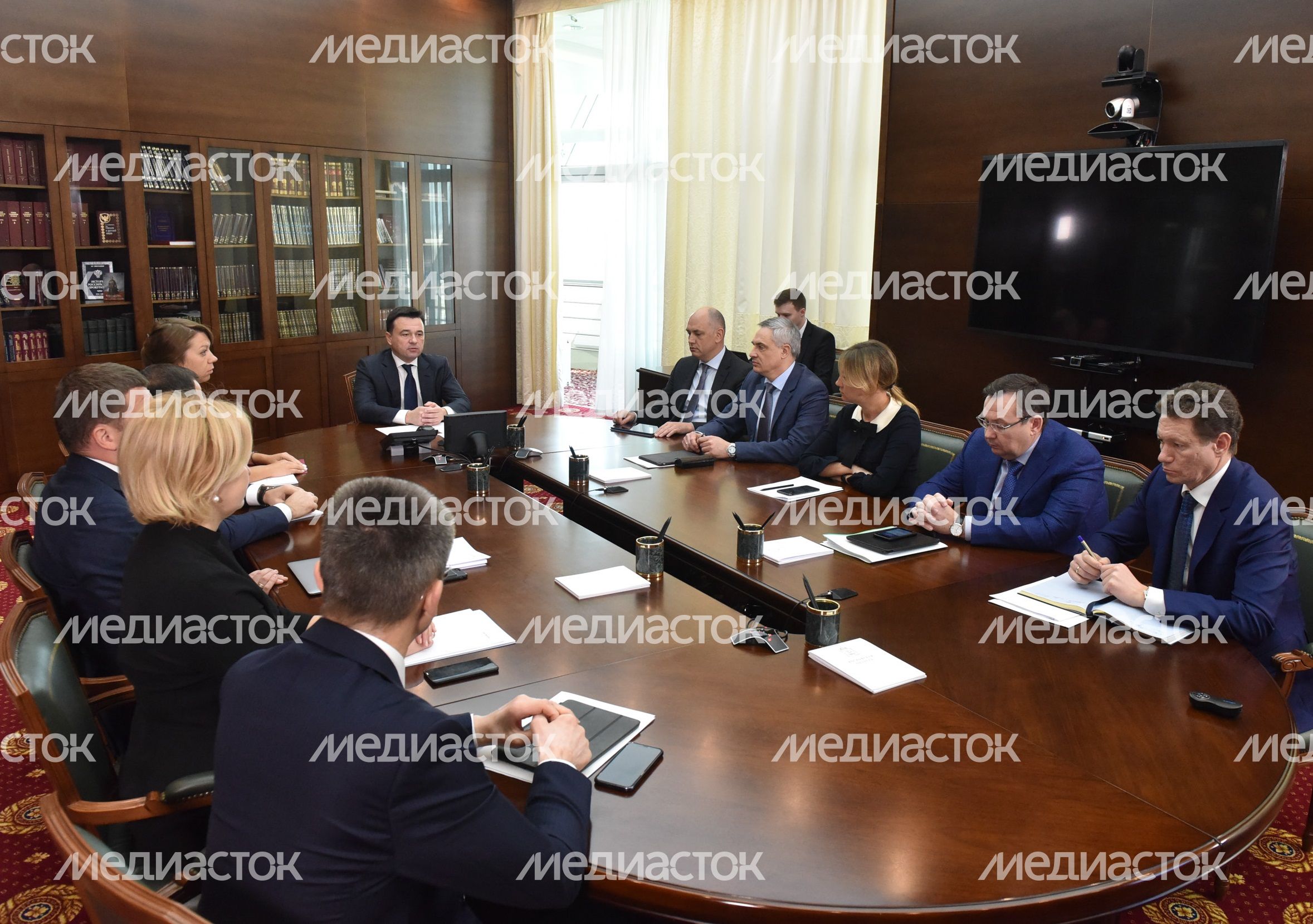 Совещание  губернатора с руководящим составом Правительства Московской области