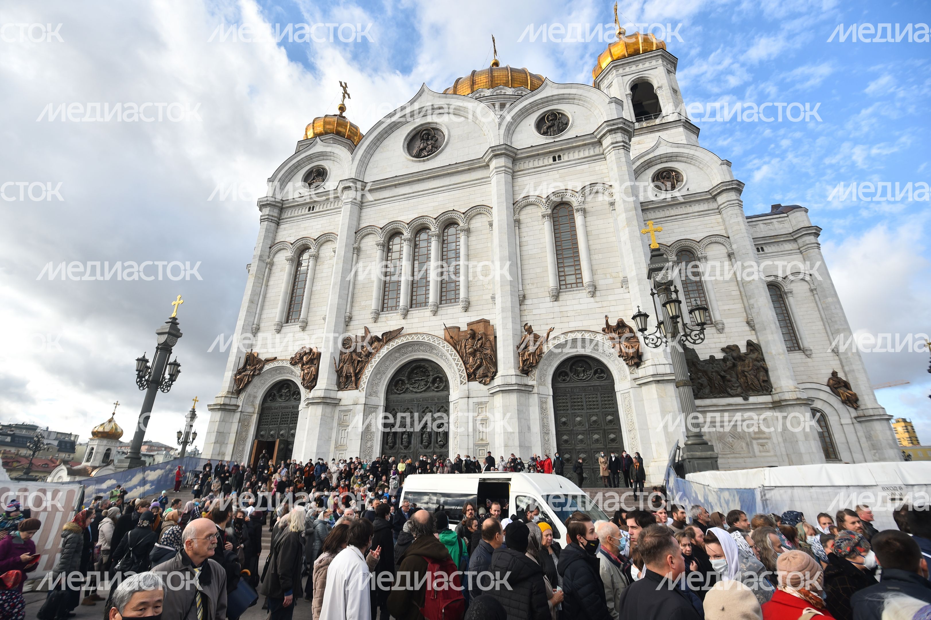 Отпевание протоиерея Димитрия Смирнова