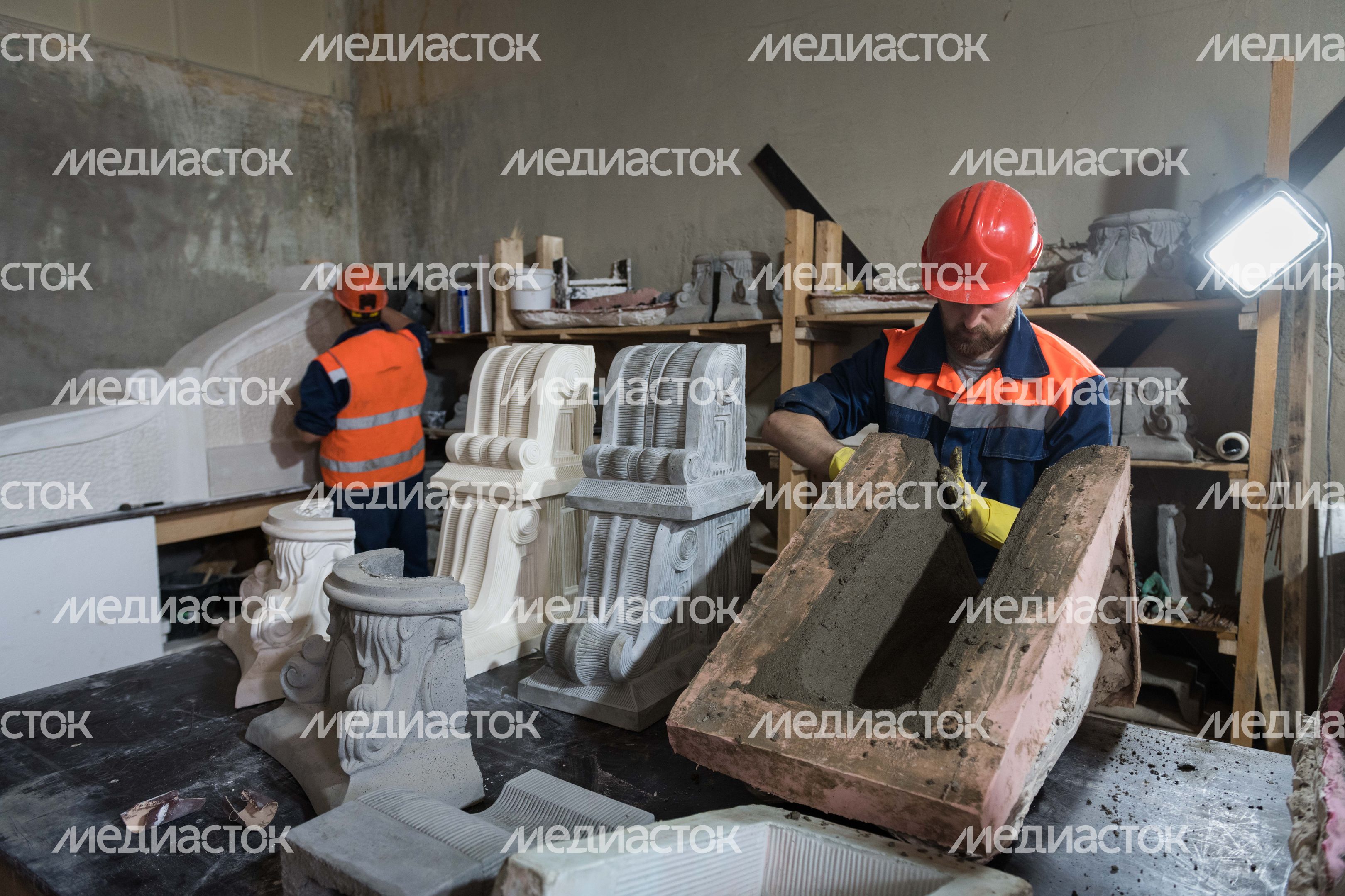 Реставрация Северного речного вокзала
