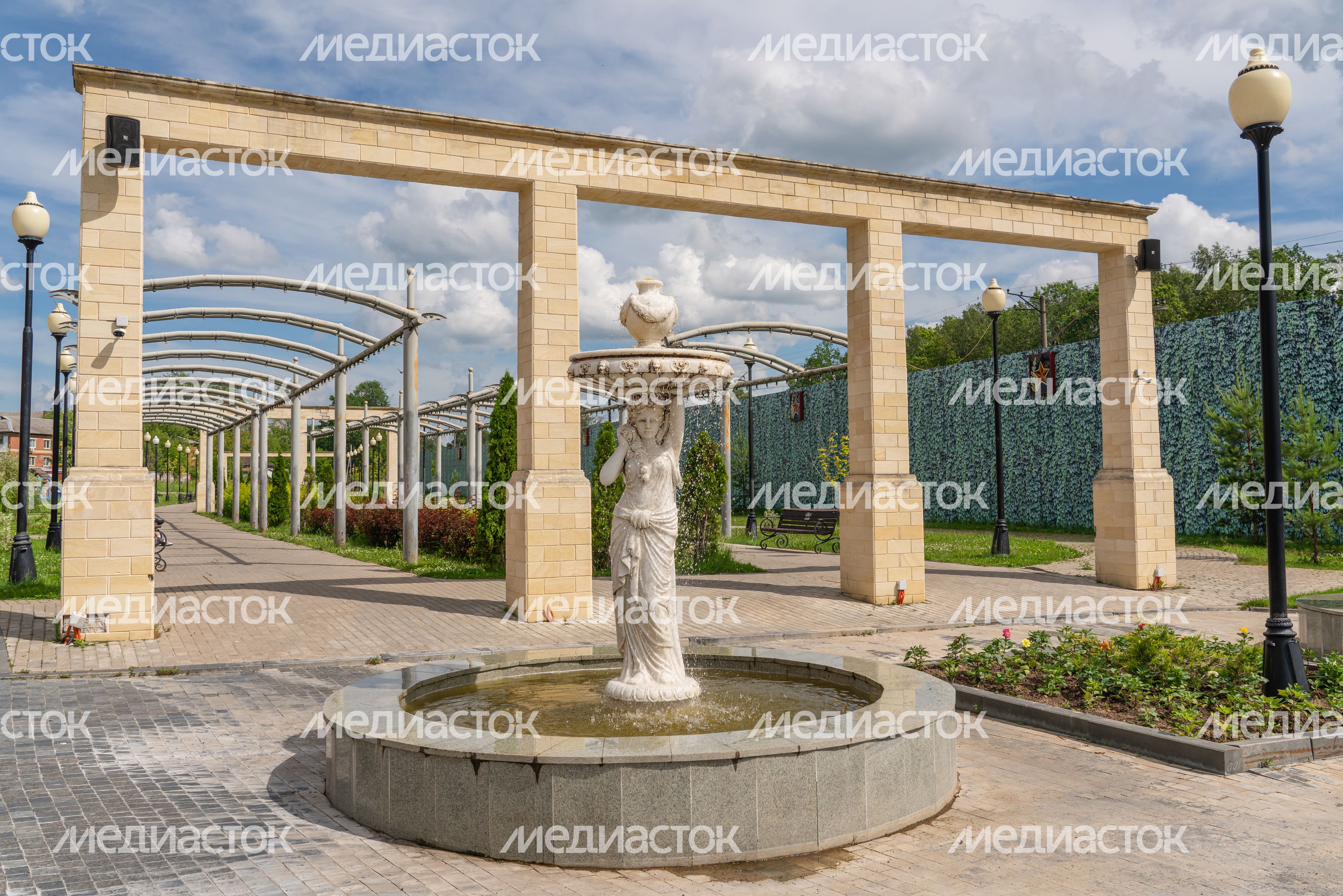 Сквер имени В.В. Масалова в рабочем поселке Шаховская