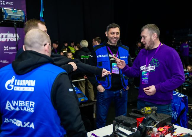 Финал международного чемпионата «Битва роботов» в Мытищах