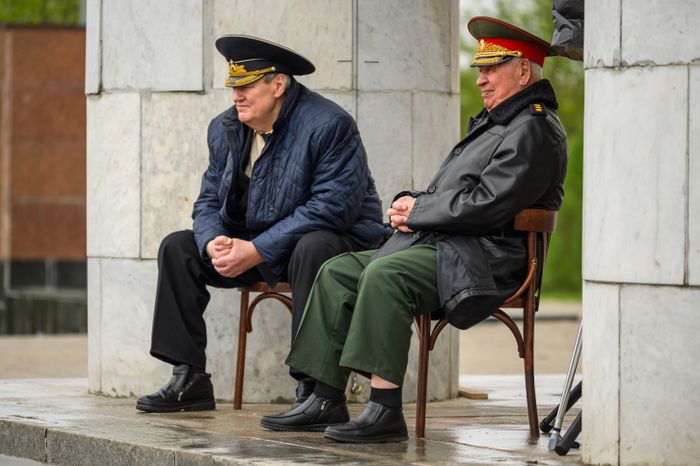Военно-патриотическая игра «Юнармия, вперед!», посвященная Дню Победы, в Горках Ленинских