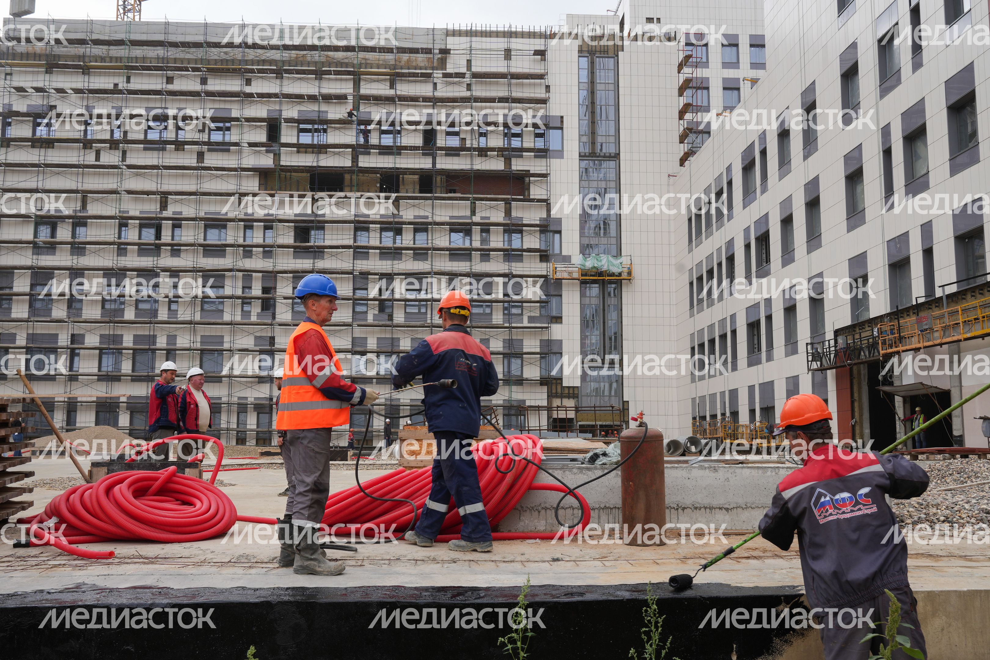 Строительство многопрофильной больницы в микрорайоне Ольгино города Балашиха