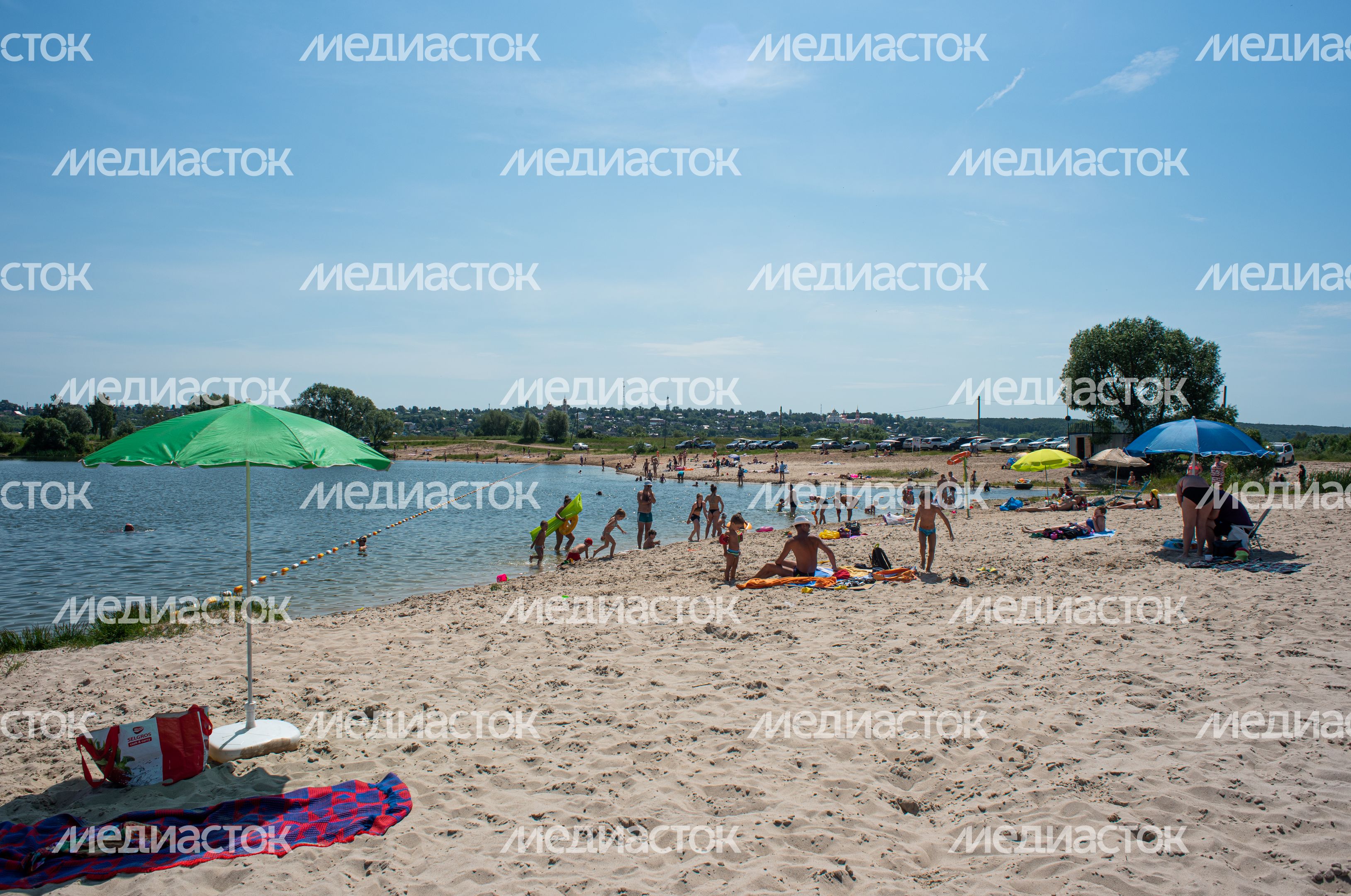 Летние виды Белопесоцкого карьера