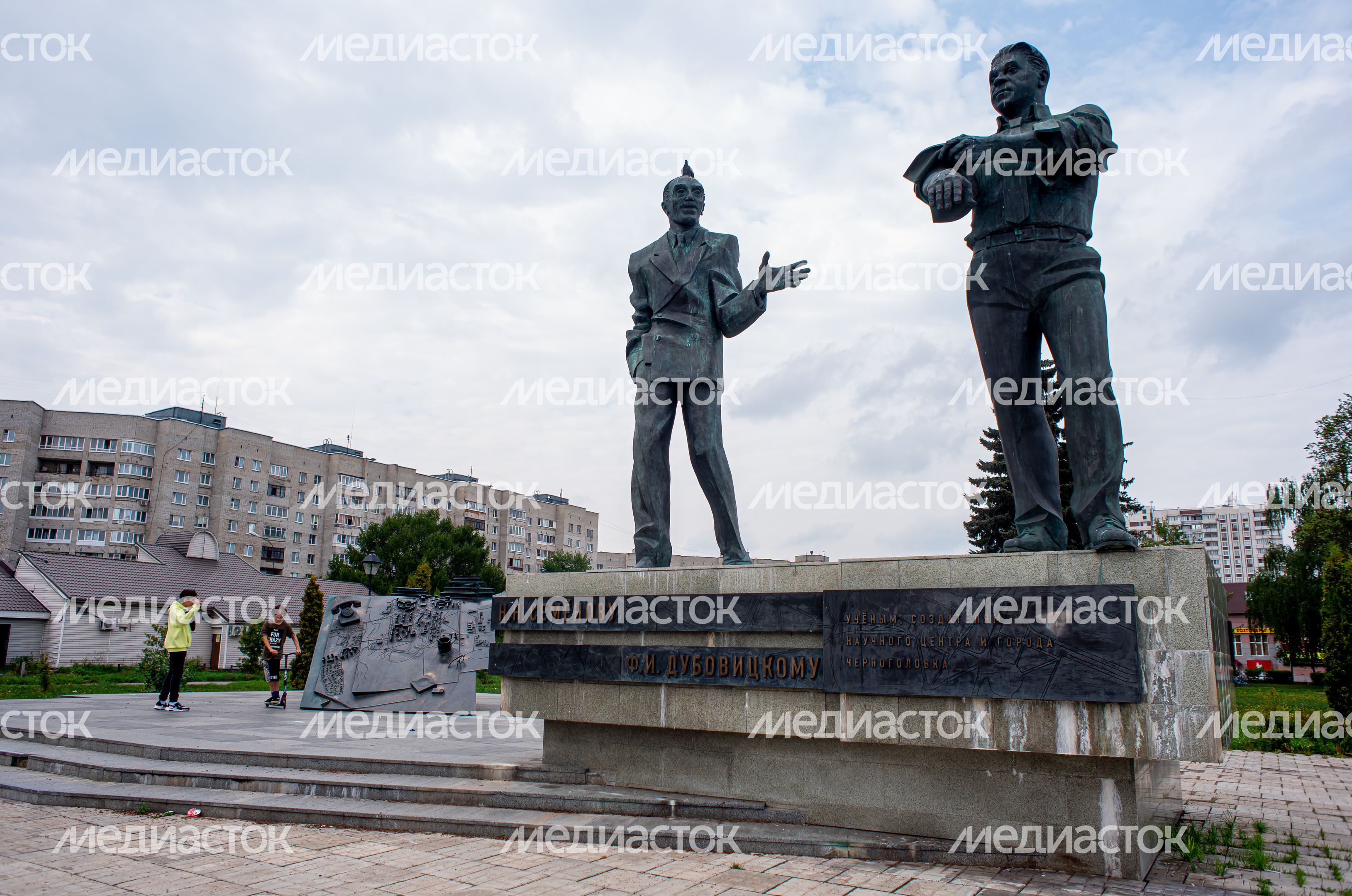 Летние виды города Черноголовка