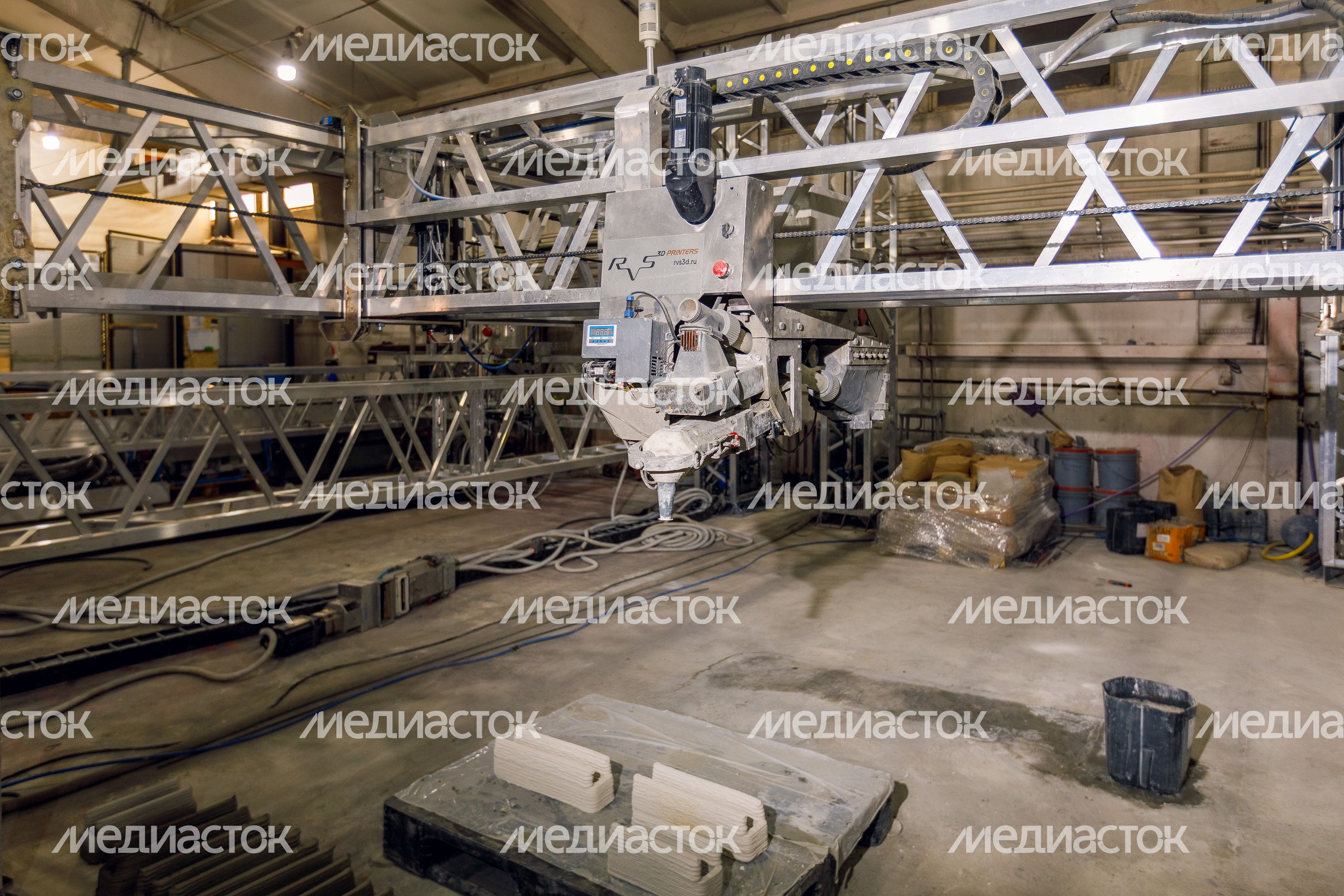 Компания RVS-3D из Солнечногорска печатает архитектурные формы из бетона на 3D-принтере Компания RVS-3D из Солнечногорска печатает архитектурные формы из бетона на 3D-принтере