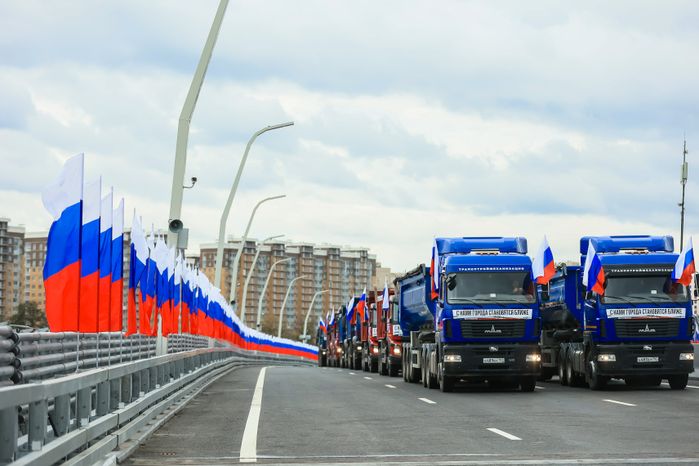 Открытие автомагистрали М-12 «Восток» с участием Губернатора Подмосковья