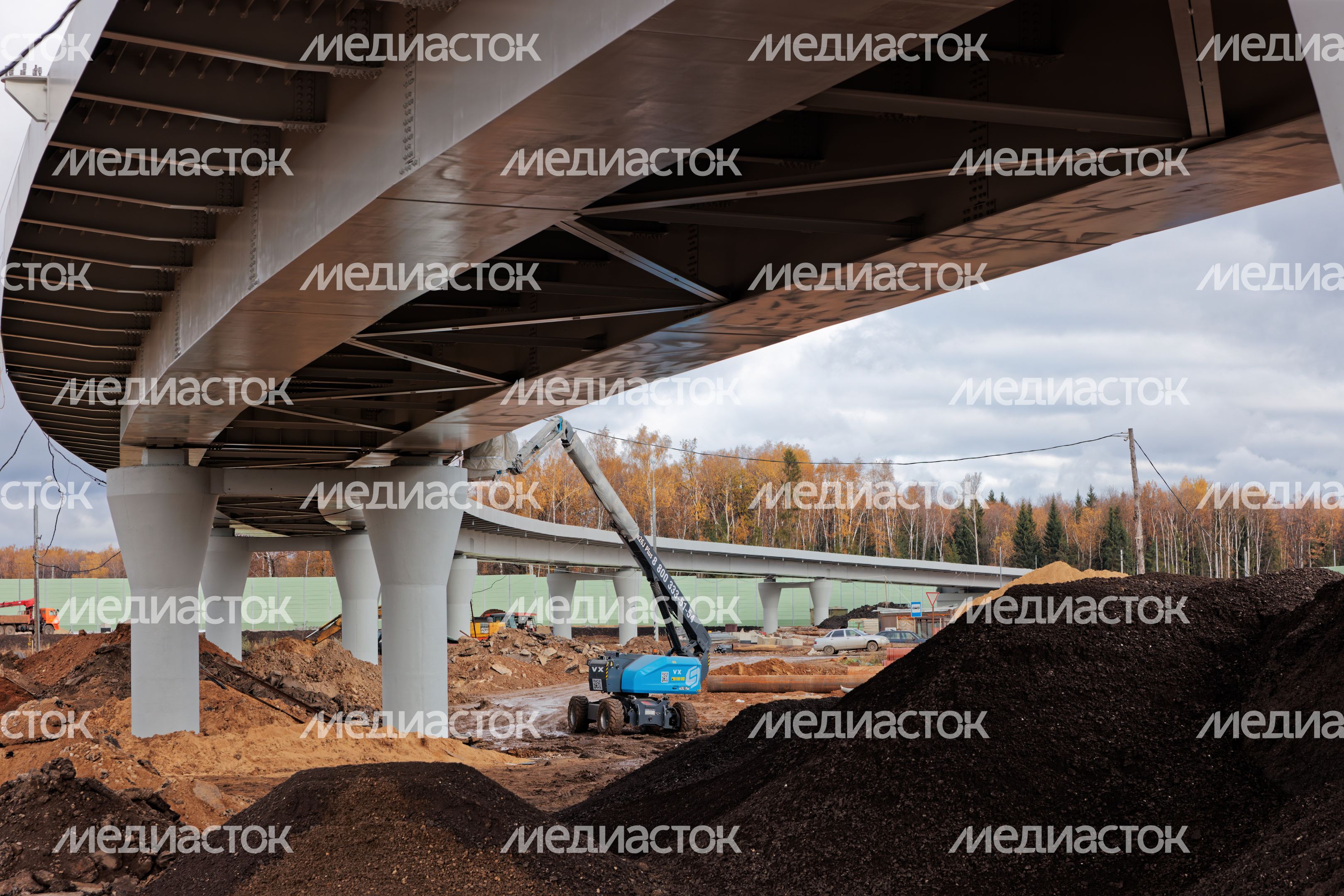 Северный обход Лобни. Развязка на Рогачевском шоссе