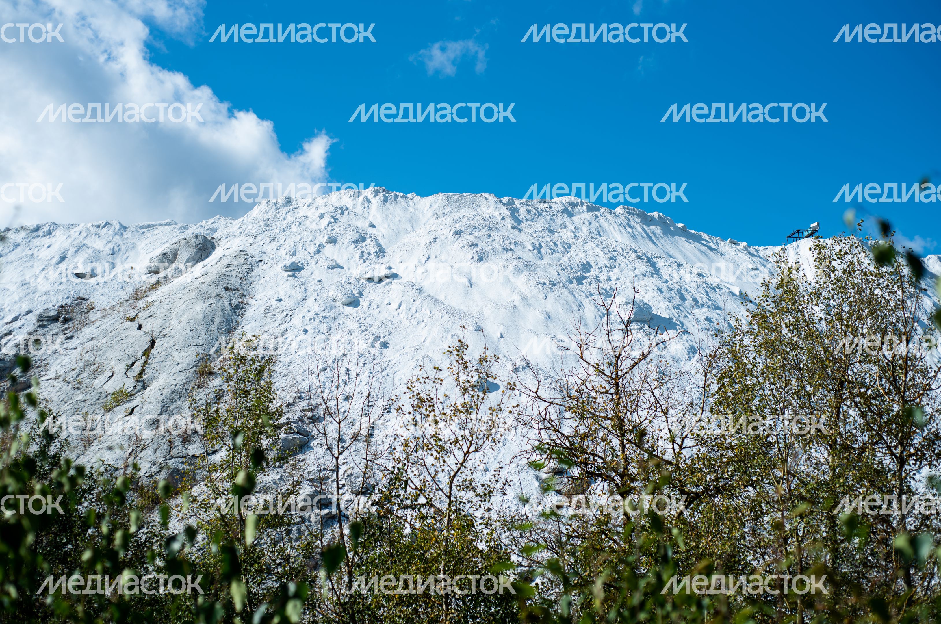 Белая гора в городе Воскресенск