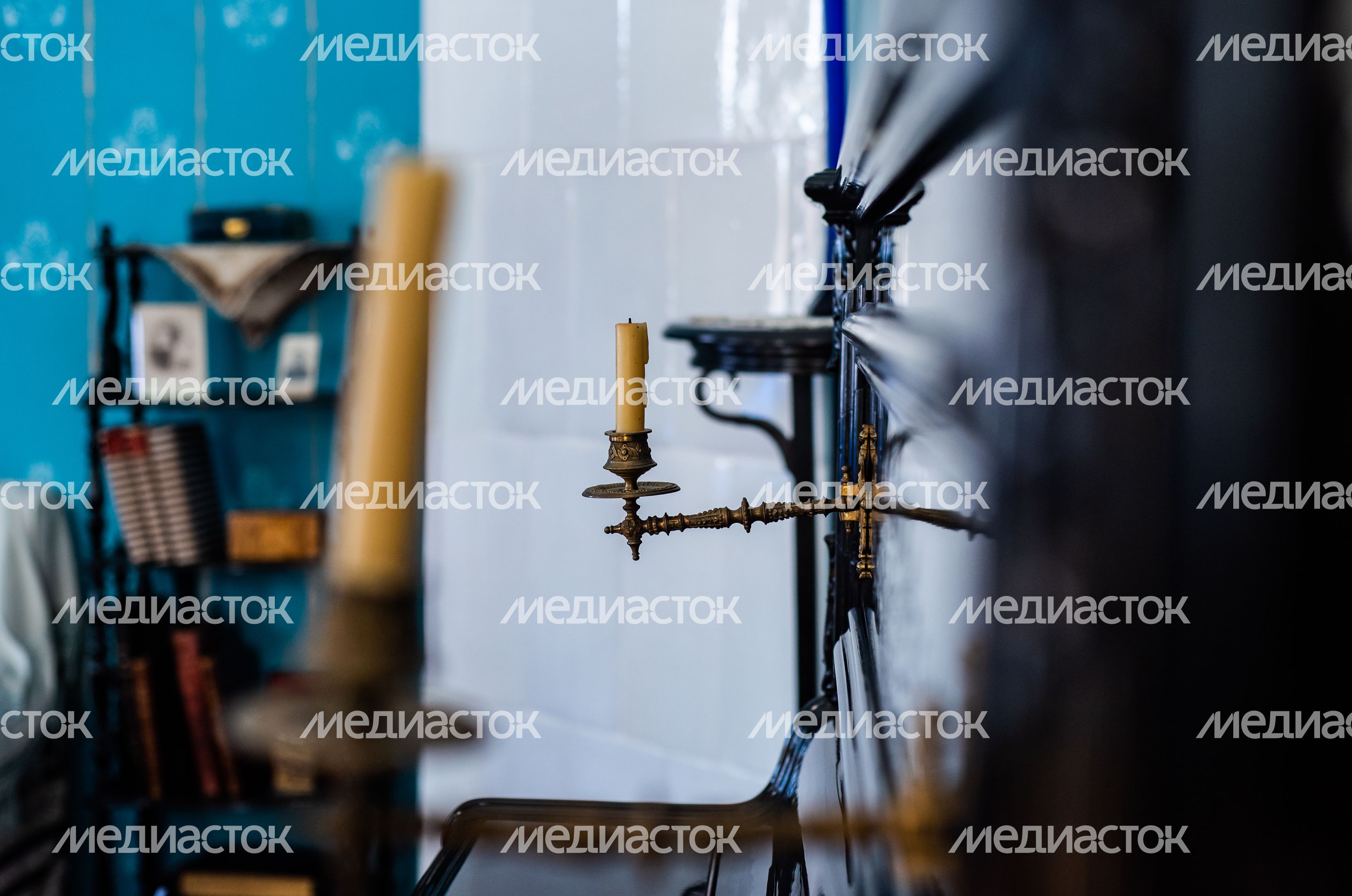 Зимние виды усадьбы Шахматово