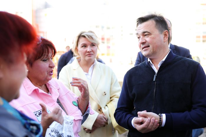 Осмотр новой котельной и реконструируемого участка теплосети в Королеве Губернатором Подмосковья