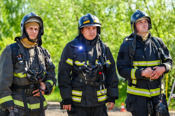 Соревнования спасателей в Ногинске Богородского округа