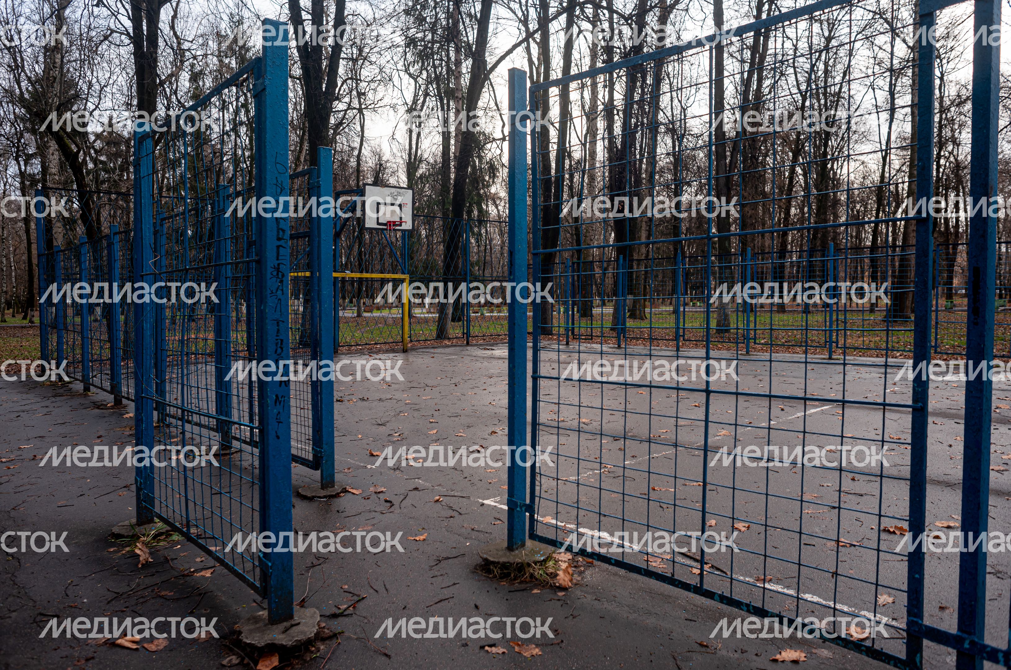 Осенние виды Парка Мира в Коломне