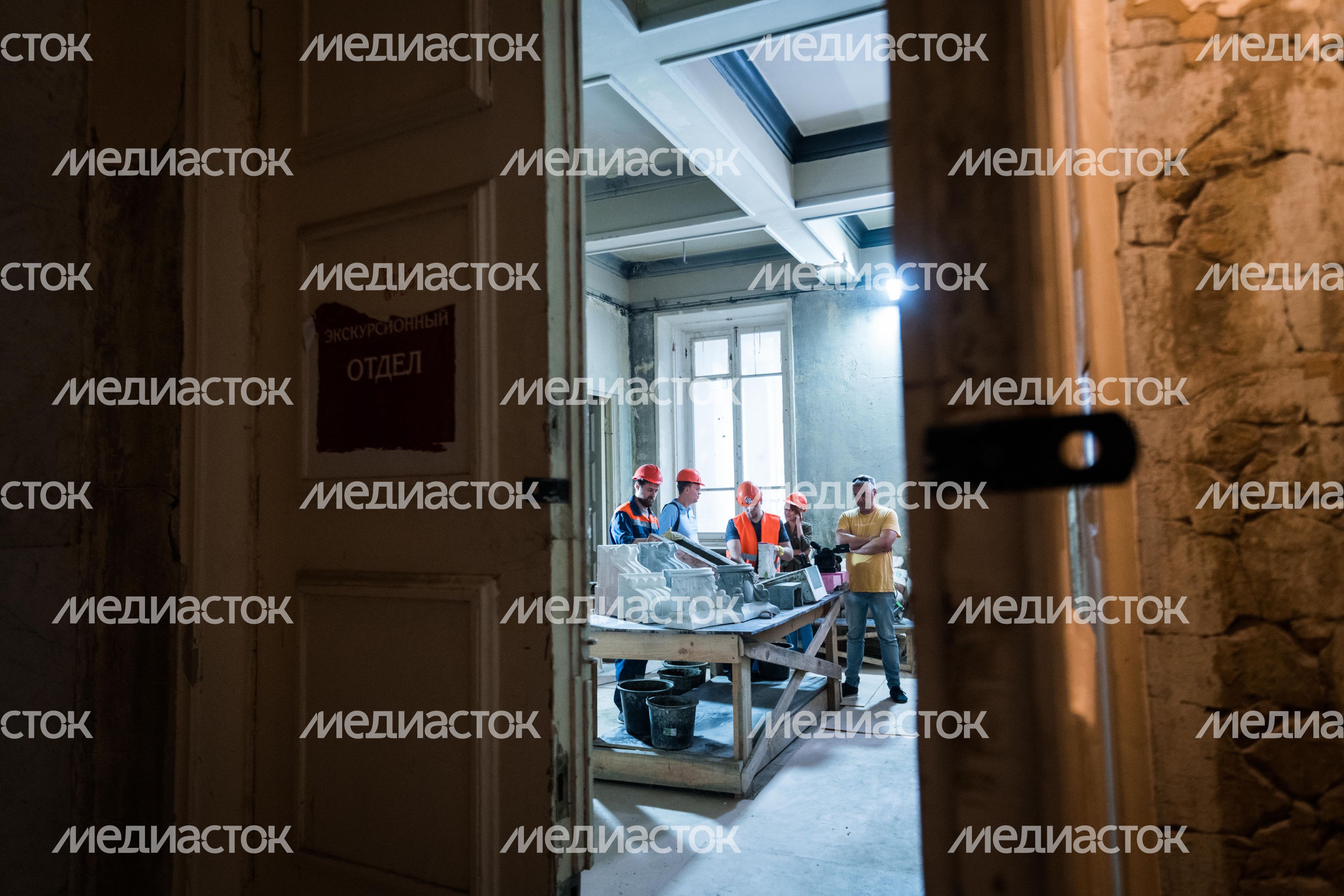 Реставрация Северного речного вокзала