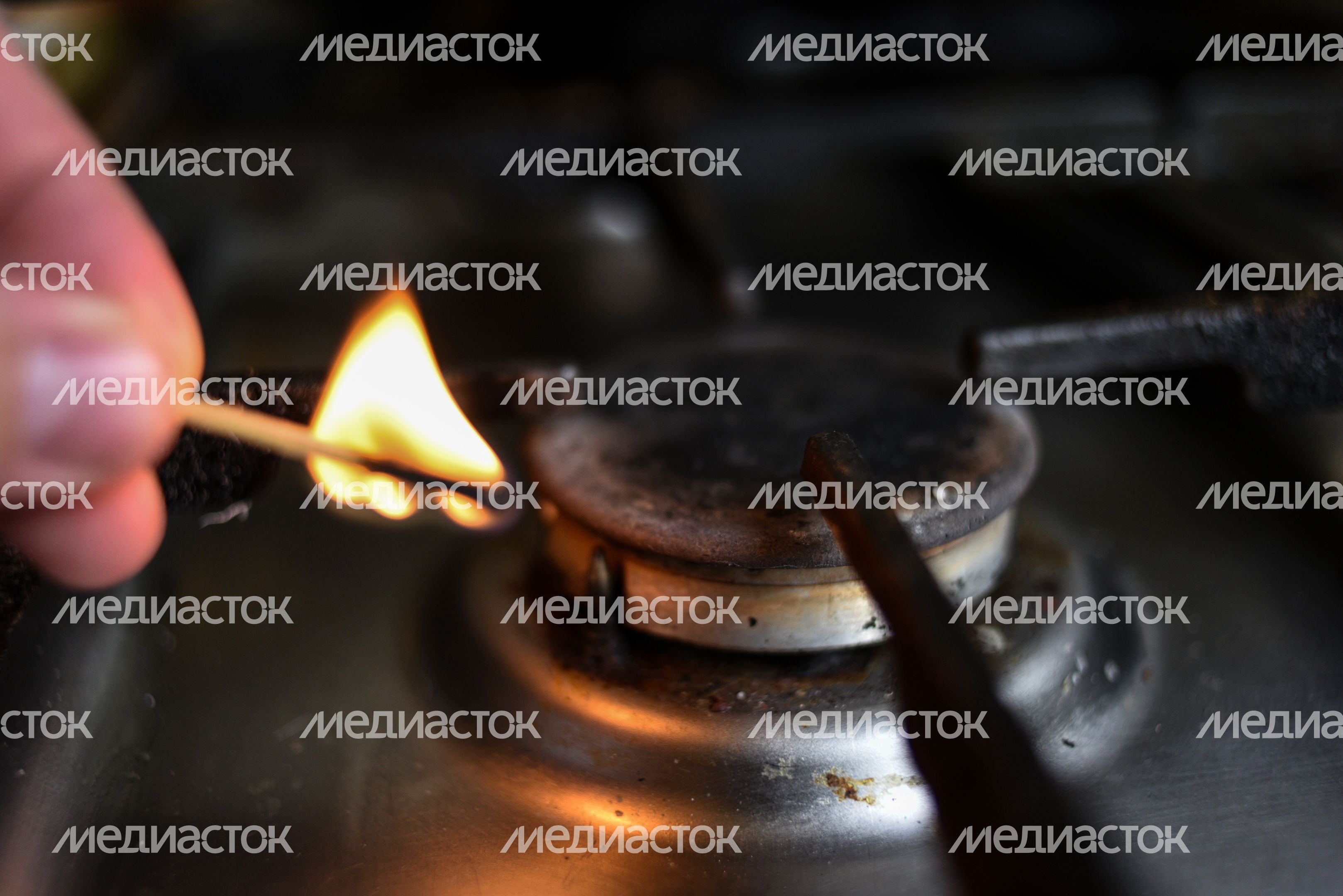 Горелка газовой плиты