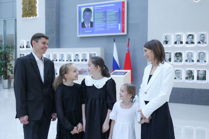 Многодетных матерей Подмосковья наградили в Красногорске