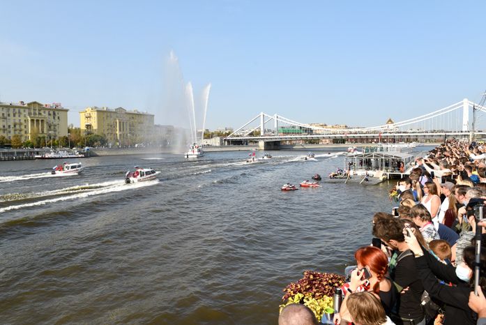 Осенний мотофестиваль в Москве