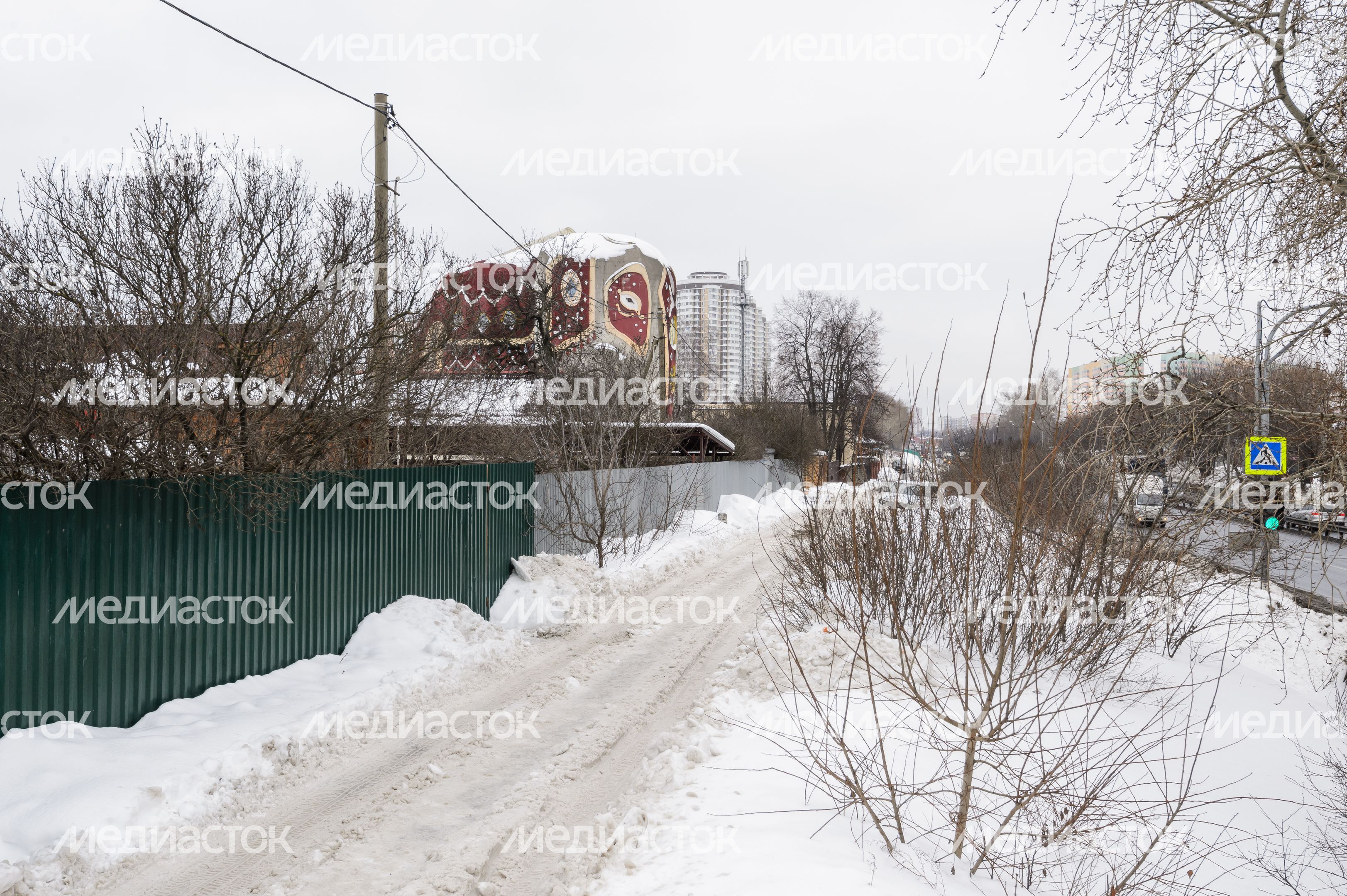 Дом-слон в подмосковных Островцах Дом-слон в подмосковных Островцах