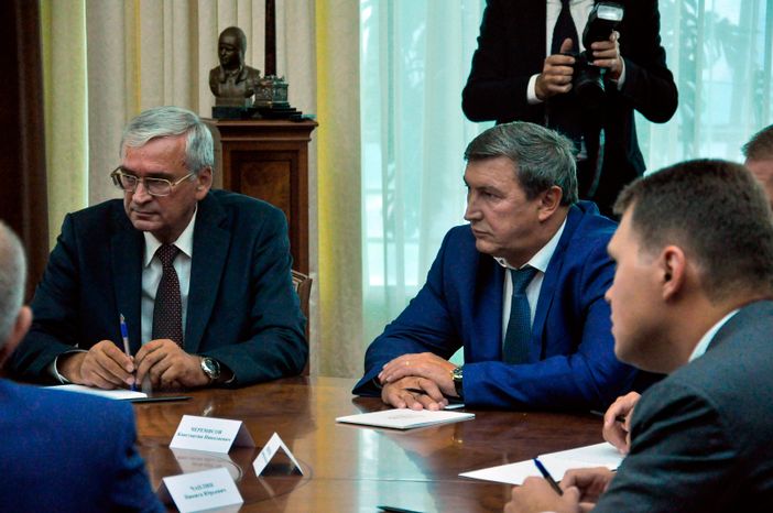 Андрей Воробьев встретился с руководством Мособлдумы