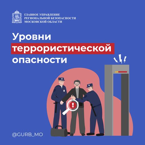 Уровни террористической опасности