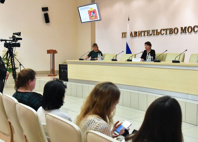 Брифинг министра образования Подмосковья