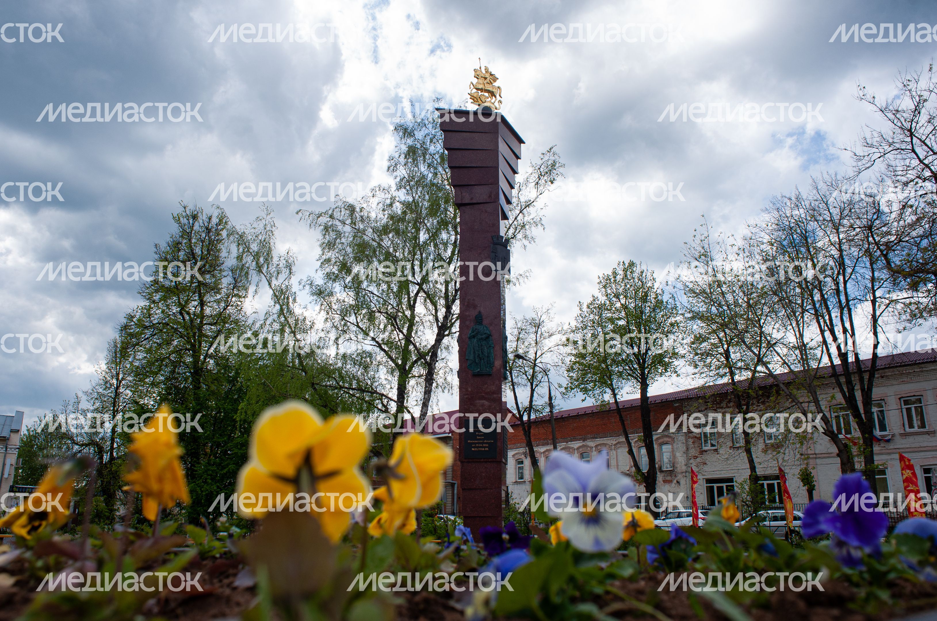 Весенние виды города Верея