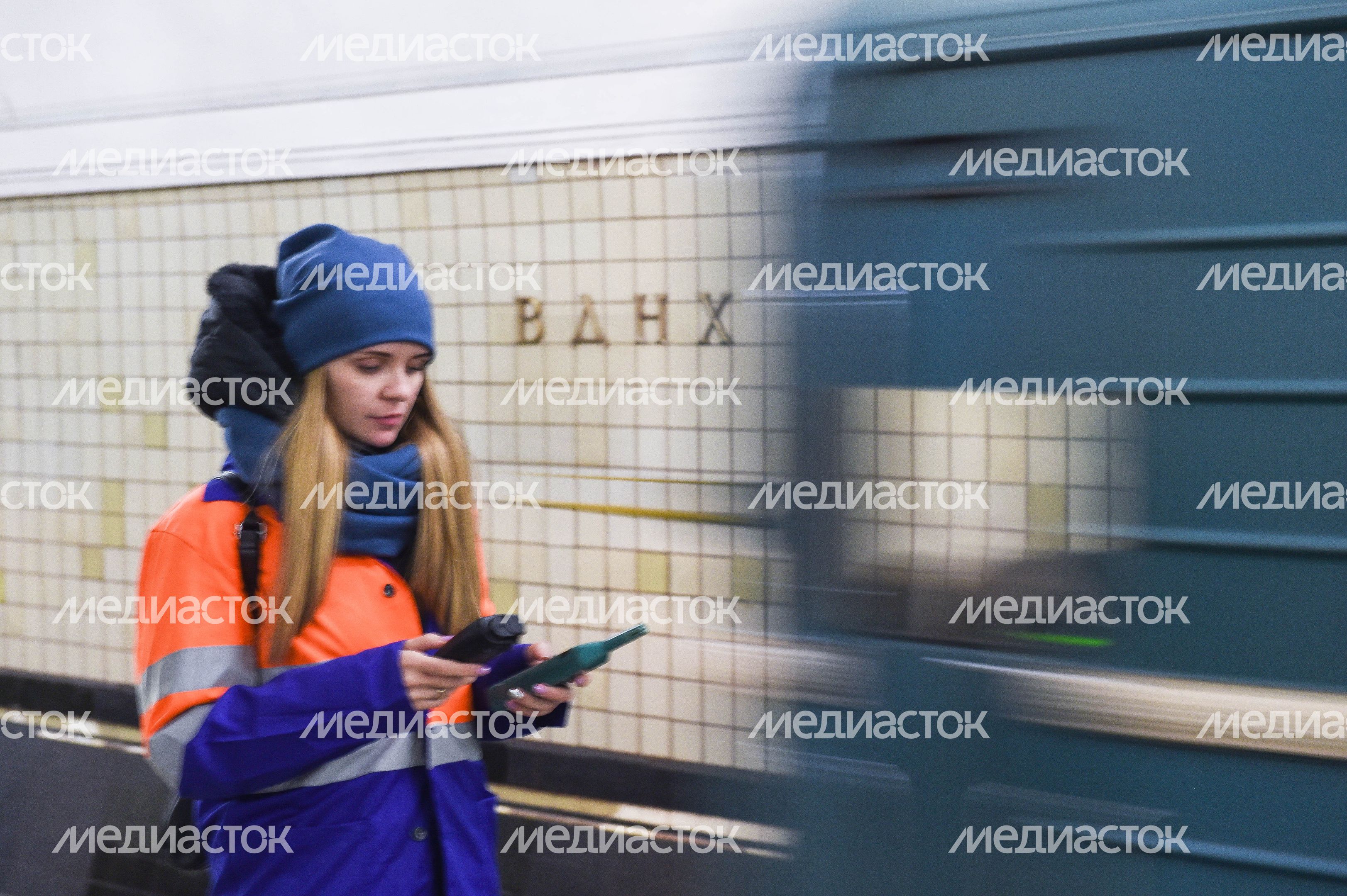 Проверка воздуха в Московском метрополитене