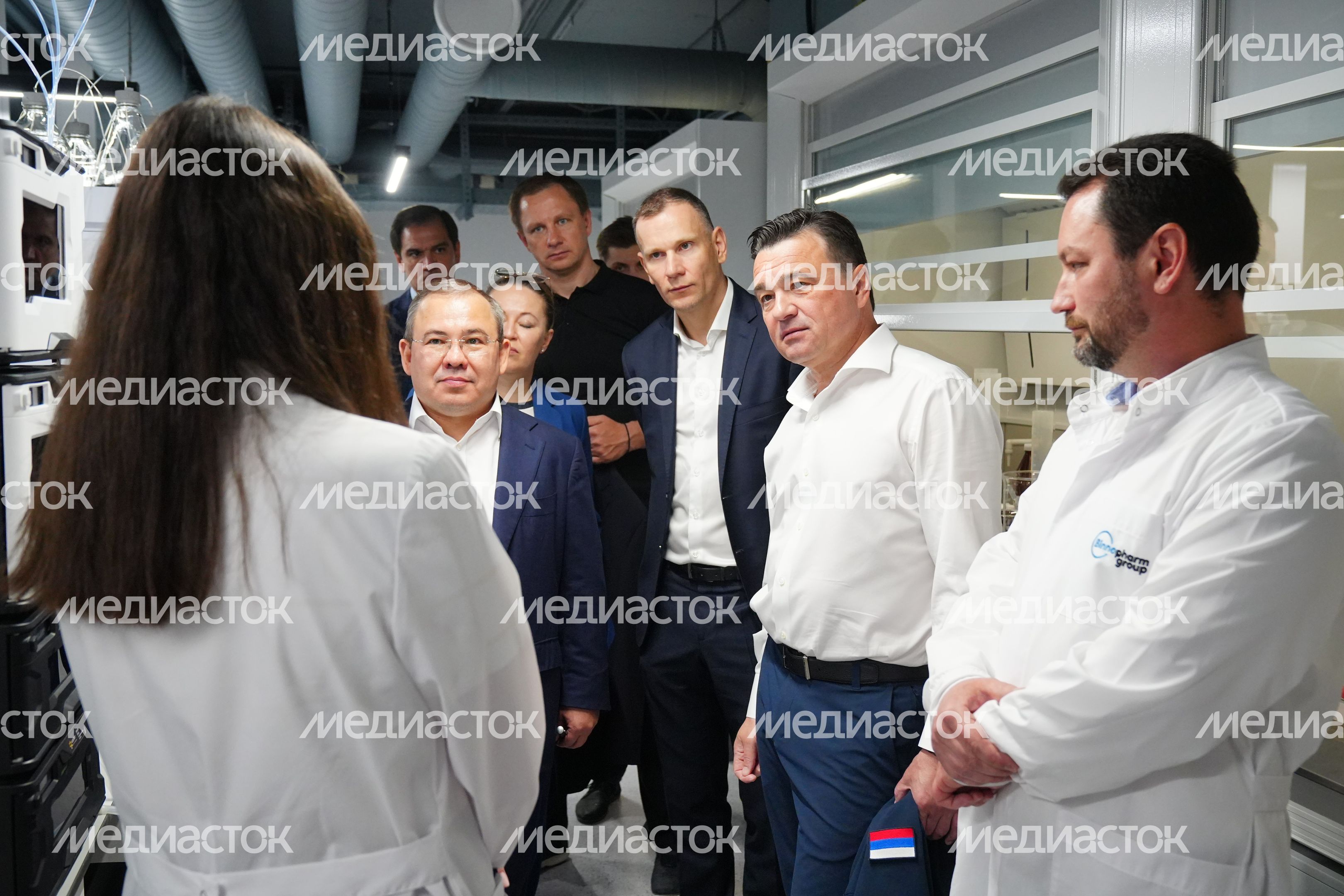 Губернатору представили проект развития R&D-Центра фармкомпании «Биннофарм Групп» в Красногорске