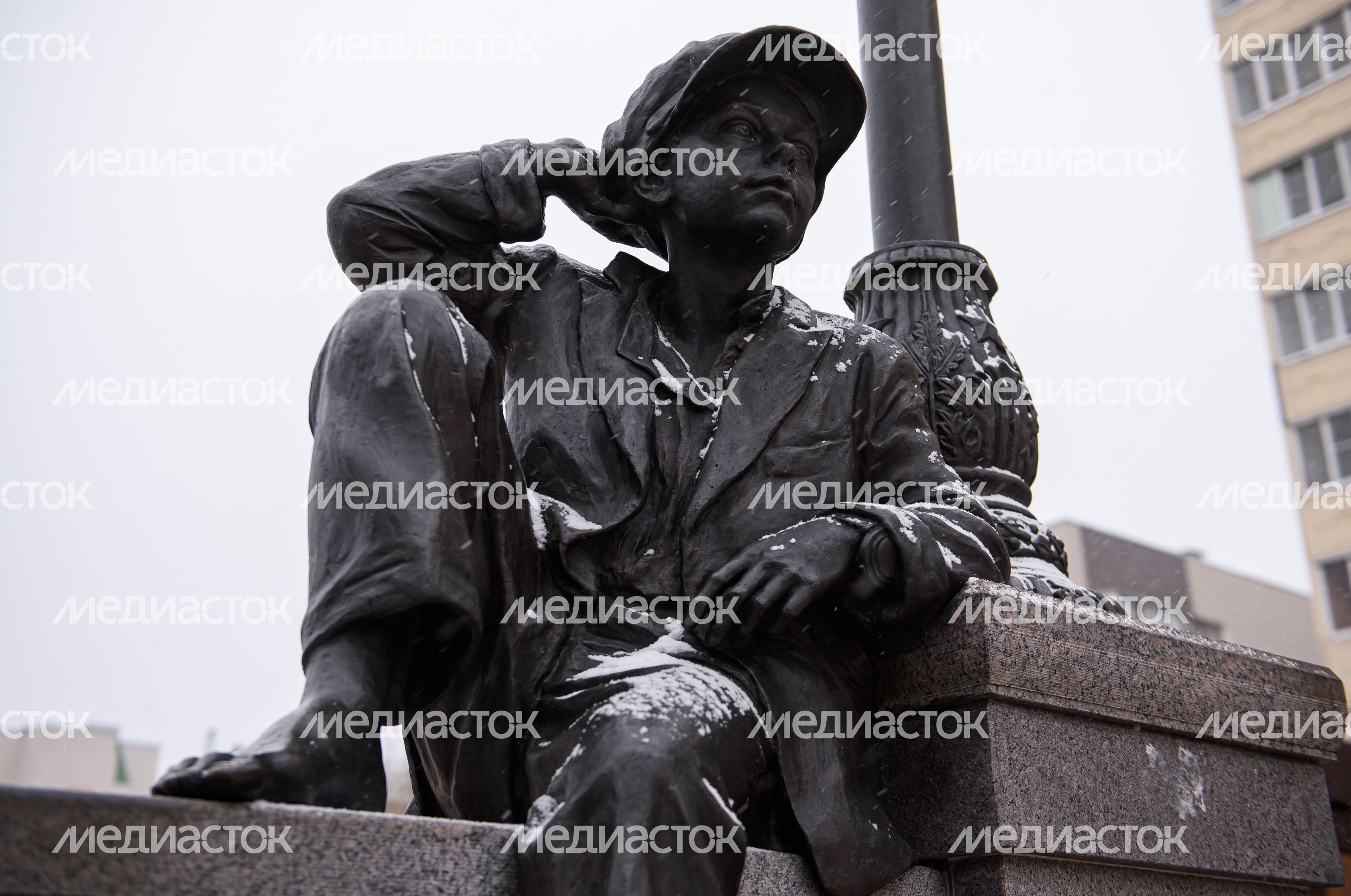 Памятник Мишке Карасю в Рузе Памятник Мишке Карасю в Рузе