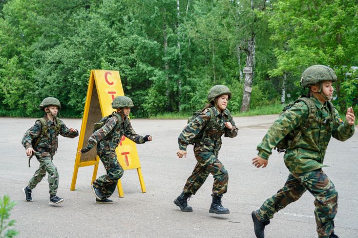 Межрегиональные соревнования воспитанников военно-патриотических клубов «Суворовские сборы» в Раменском