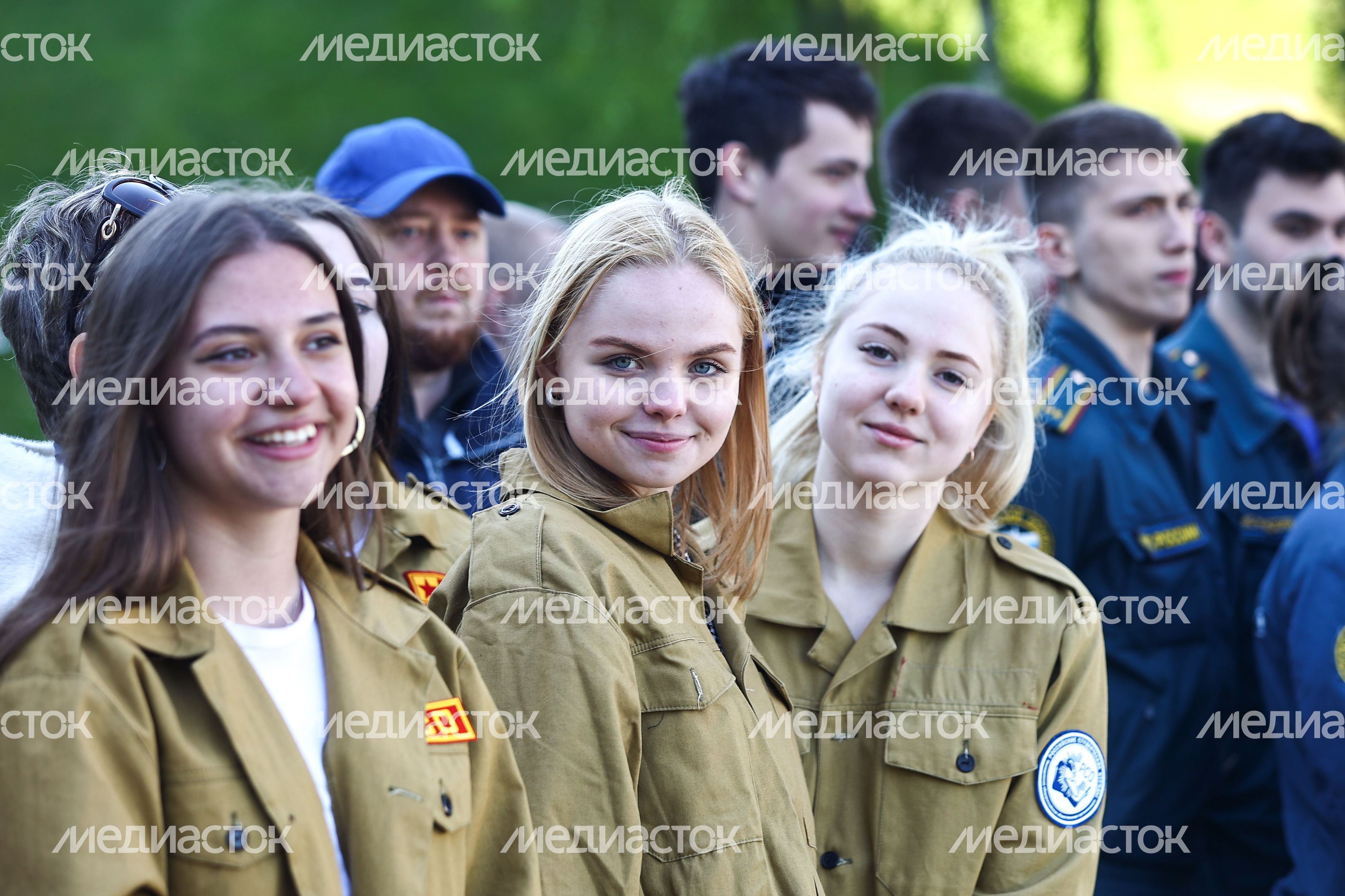 Торжественная церемония открытия летнего трудового семестра студенческих отрядов Подмосковья
