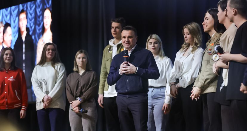 Андрей Воробьев поприветствовал участников проекта "Мы будущее. Сила смыслов"