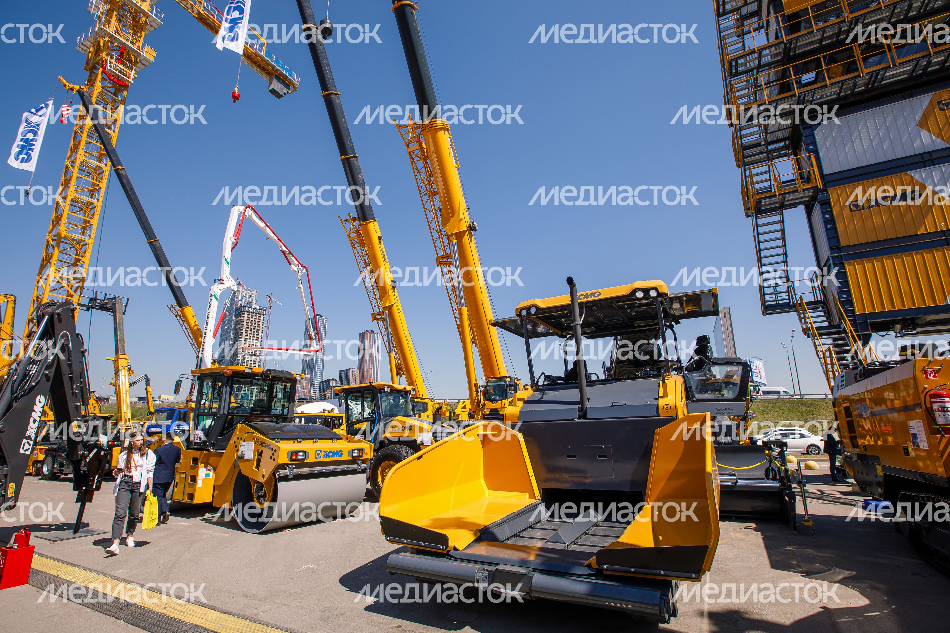 Выставка строительной техники и технологий CTT EXPO в красногорском МВЦ «Крокус Экспо»