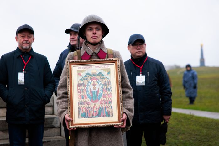 Военно-исторический фестиваль «Москва за нами. 1941 год» на Бородинском поле
