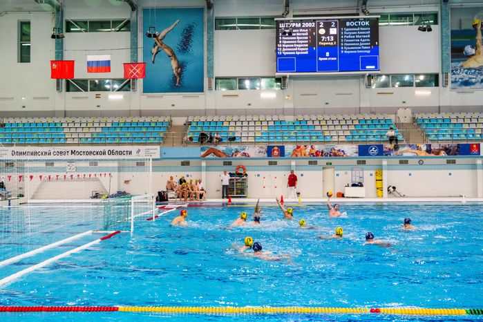 Суперлига Чемпионата России по водному поло среди мужских команд 2024/25 в Рузе