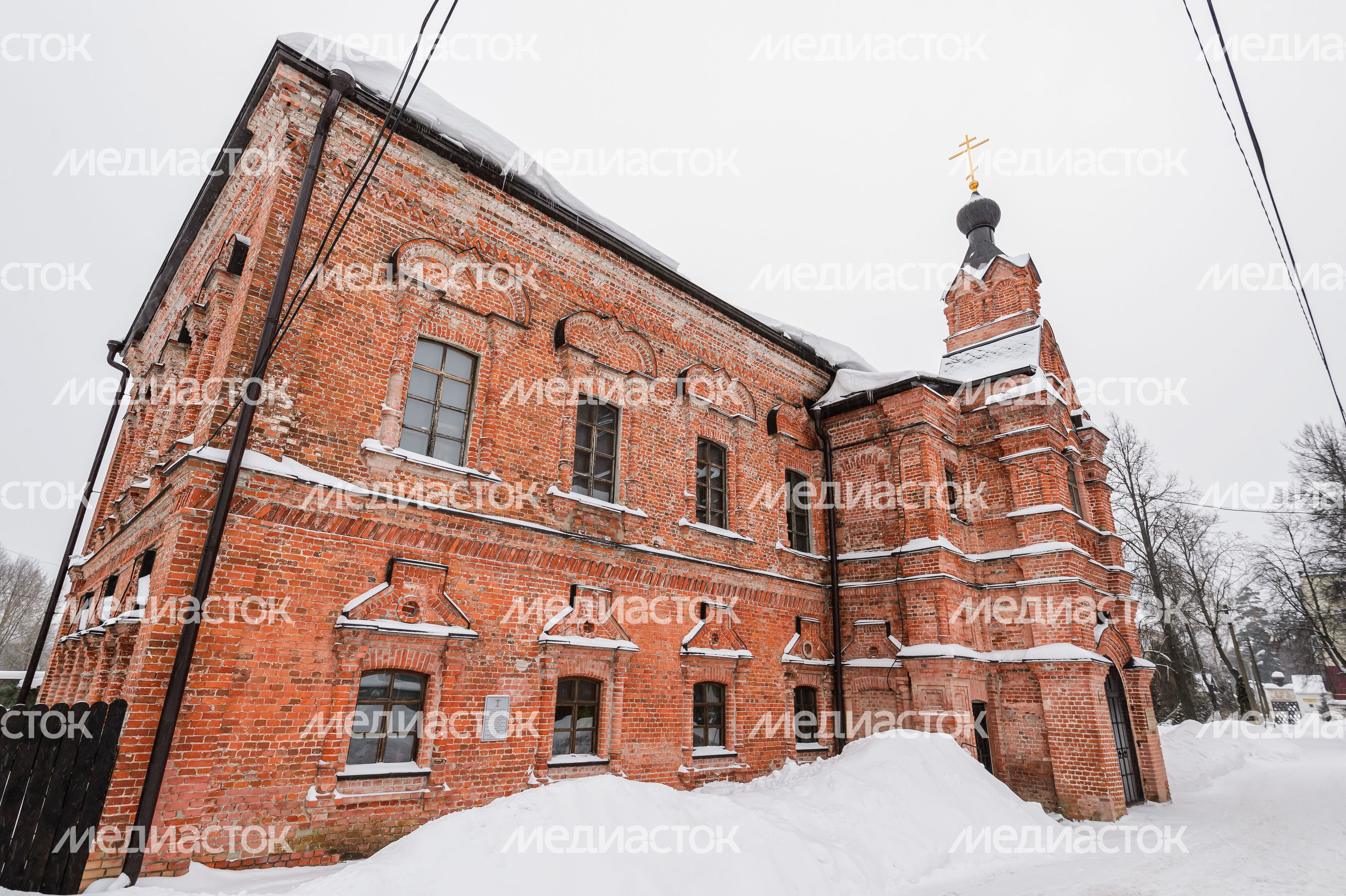 Гуслицкий Спасо-Преображенский мужской монастырь в Орехово-Зуевском округе Гуслицкий Спасо-Преображенский мужской монастырь в Орехово-Зуевском округе