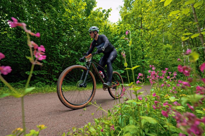 Первый велозаезд серии Gran Fondo Gravel Race в парке Малевича Одинцовского округа